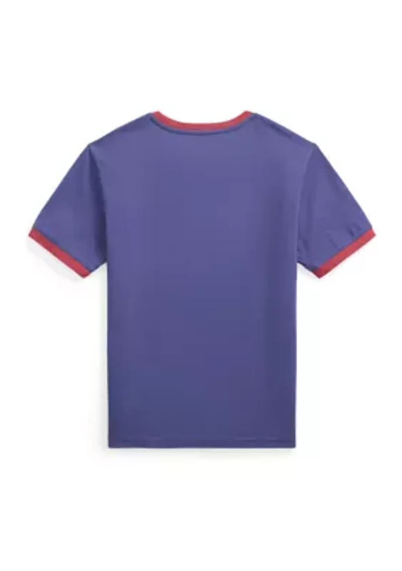 Boys 8-20 Logo Cotton Jersey Ringer T-Shirt