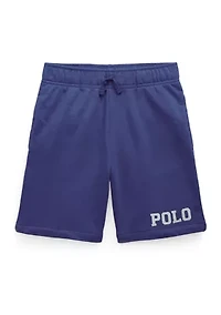 Boys 8-20 Logo-Appliquéd French Terry Shorts