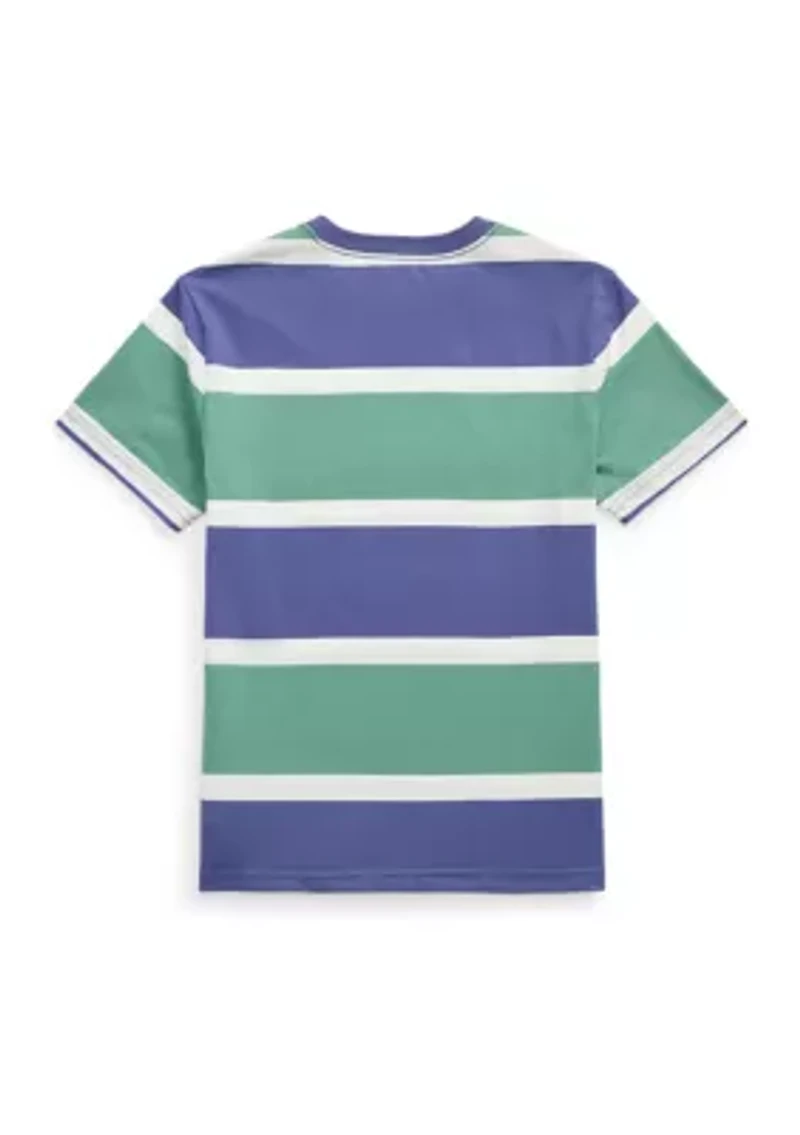Boys - Polo Bear Striped Cotton Jersey T-Shirt