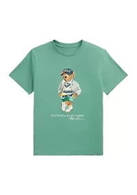 Boys - Polo Bear Cotton Jersey Tee