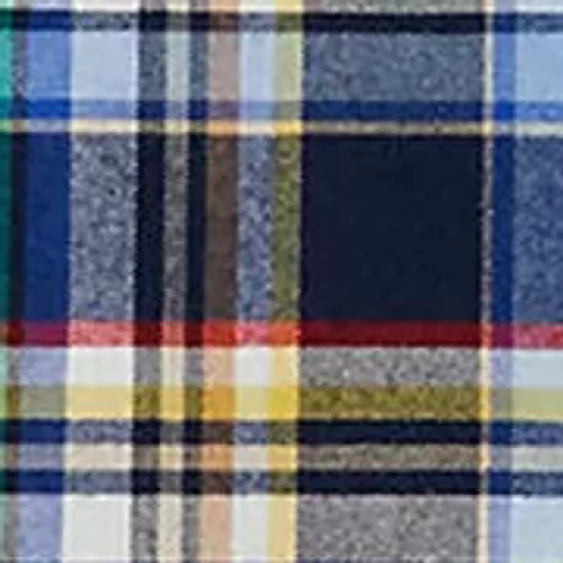 Boys - Plaid Brushed Cotton Oxford Work shirt