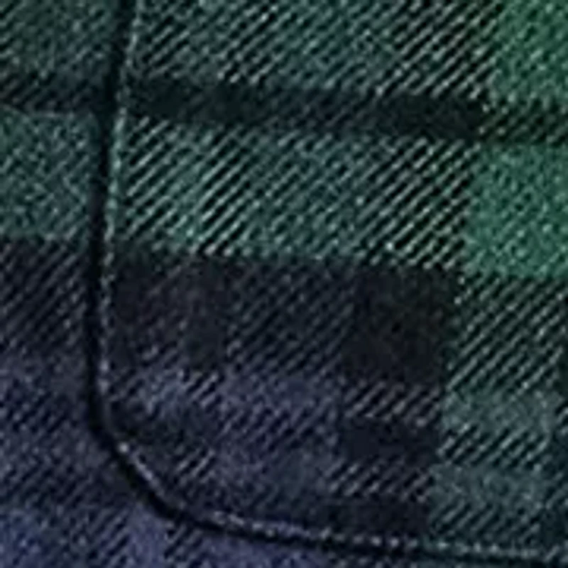 Boys 8-20 Plaid Cotton Flannel Camp Shirt
