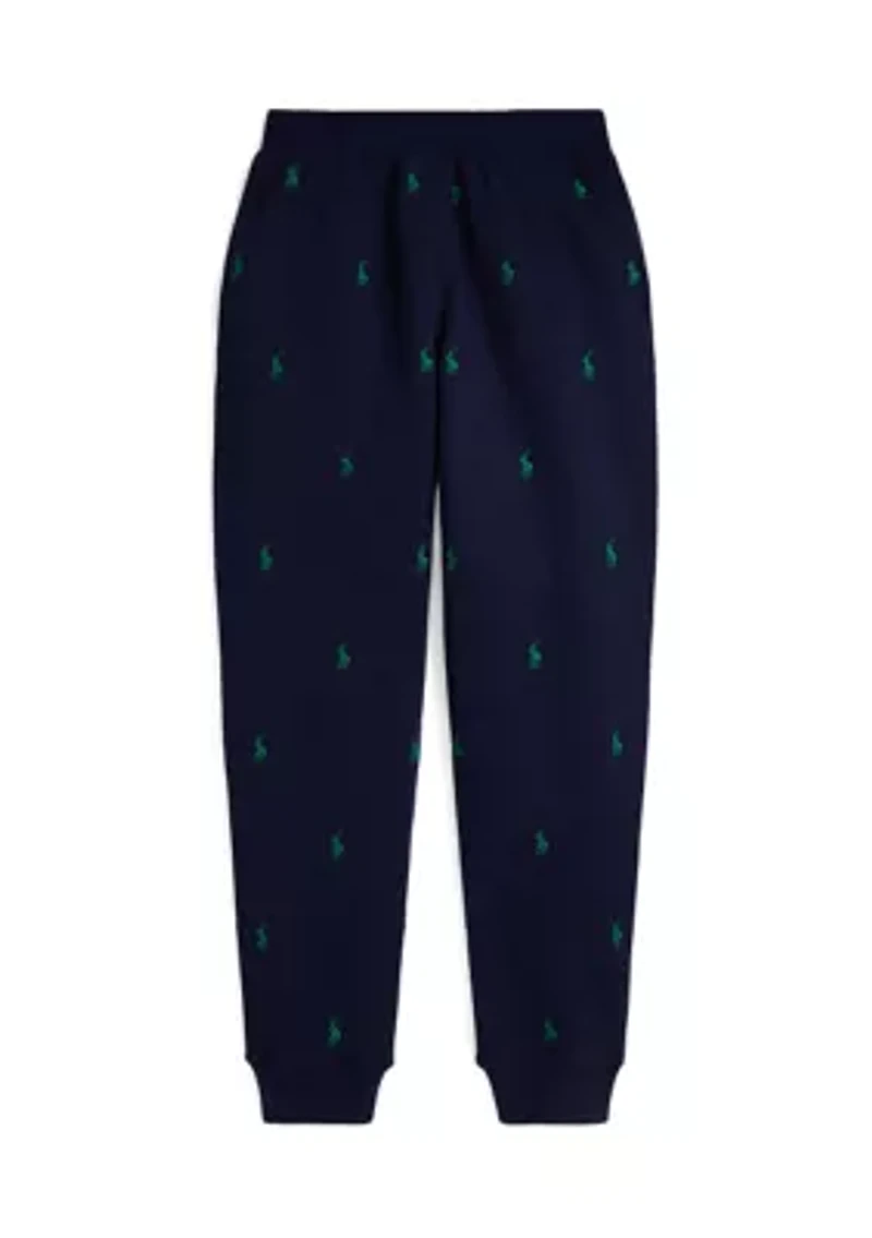 Boys 8-20 Polo Pony Fleece Jogger Pants