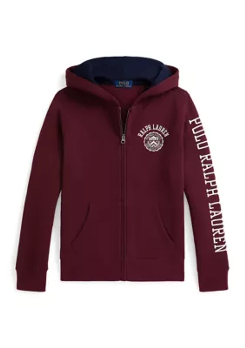 Boys 8-20 Logo Fleece Full-Zip Hoodie