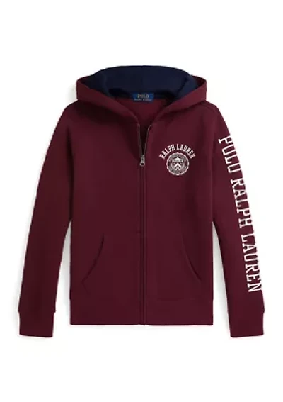 Boys 8-20 Logo Fleece Full-Zip Hoodie