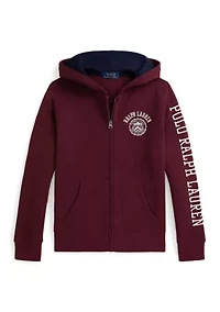 Boys 8-20 Logo Fleece Full-Zip Hoodie