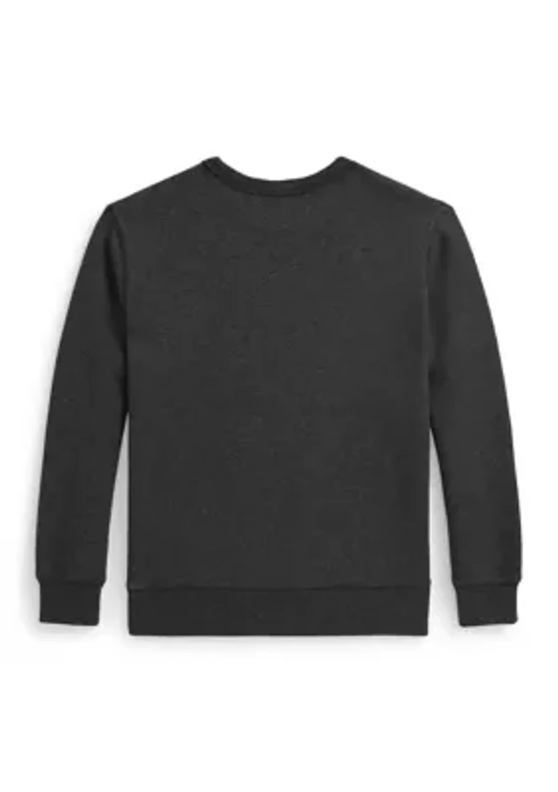 Boys - Polo Bear Heathered Fleece Sweatshirt