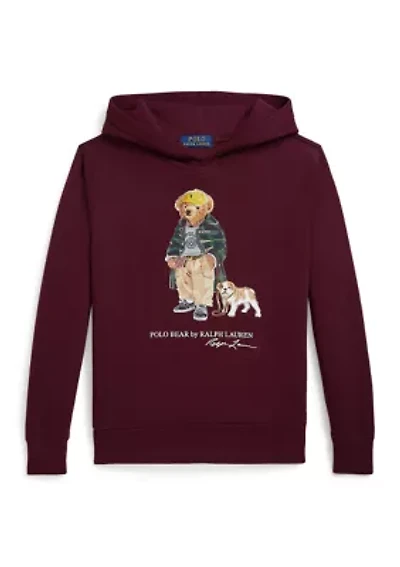 Boys 8-20 Polo Bear Fleece Hoodie