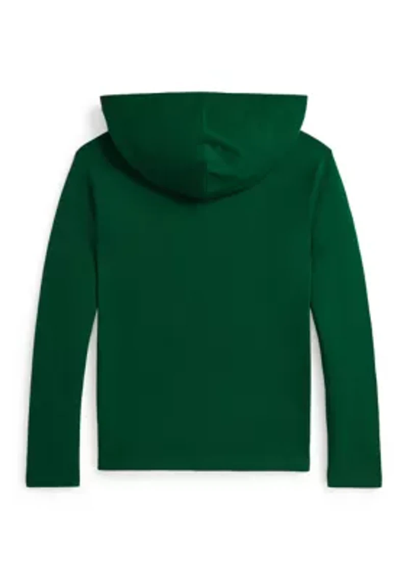 Boys 8-20 Polo Bear Cotton Hooded Tee