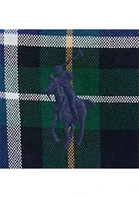 Plaid Cotton Oxford Shirt