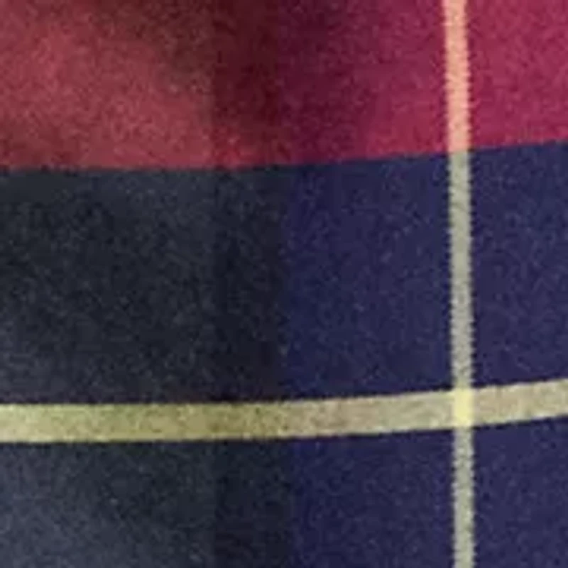 Boys 8-20 Plaid Cotton Oxford Shirt