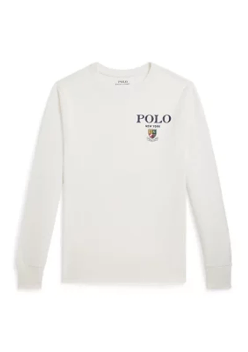Boys 8-20 Cotton Long-Sleeve Graphic Tee