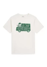 Boys 8-20 Ralph’s Coffee Polo Bear Tee