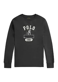 Boys 8-20 Cotton Jersey Graphic Long-Sleeve Tee