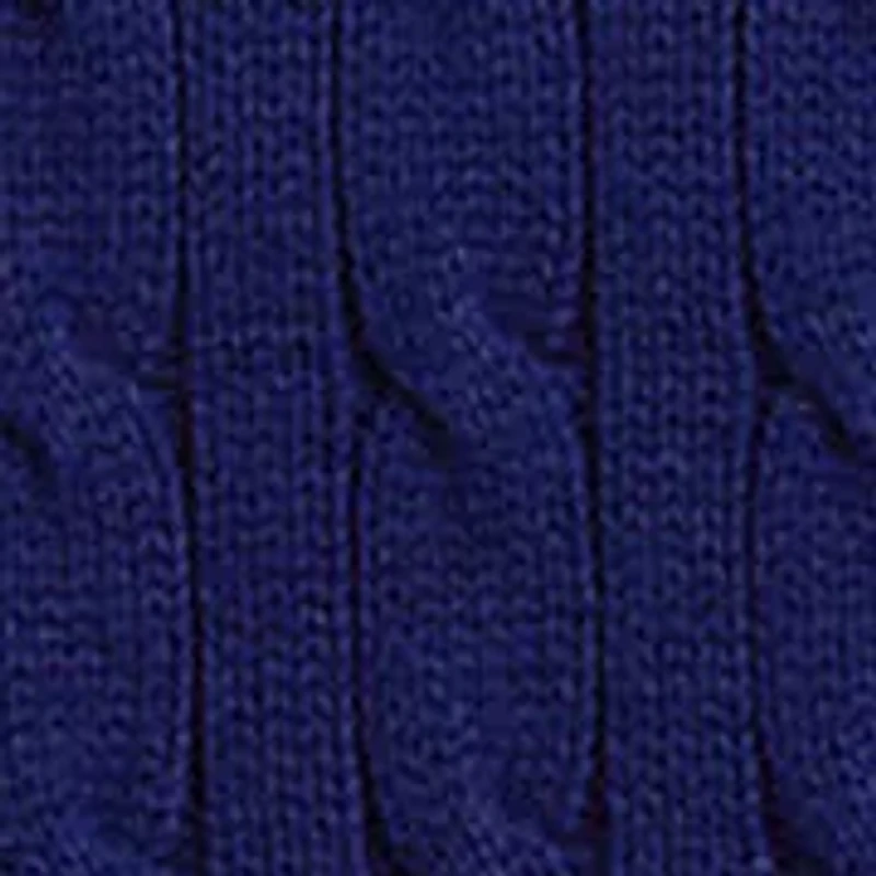 Boys 8-20 Polo Bear Cable-Knit Cotton Sweater
