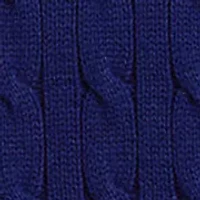Boys 8-20 Polo Bear Cable-Knit Cotton Sweater