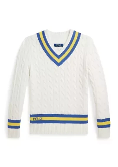 Boys 8-20 The Iconic Cricket Sweater