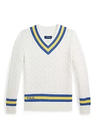 Boys 8-20 The Iconic Cricket Sweater