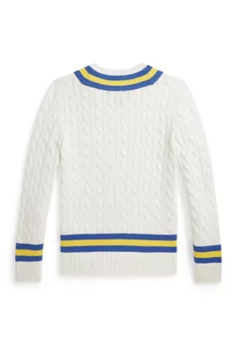 Boys 8-20 The Iconic Cricket Sweater