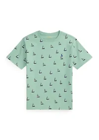 Boys 8-20 Sailboat-Print Cotton Jersey Tee