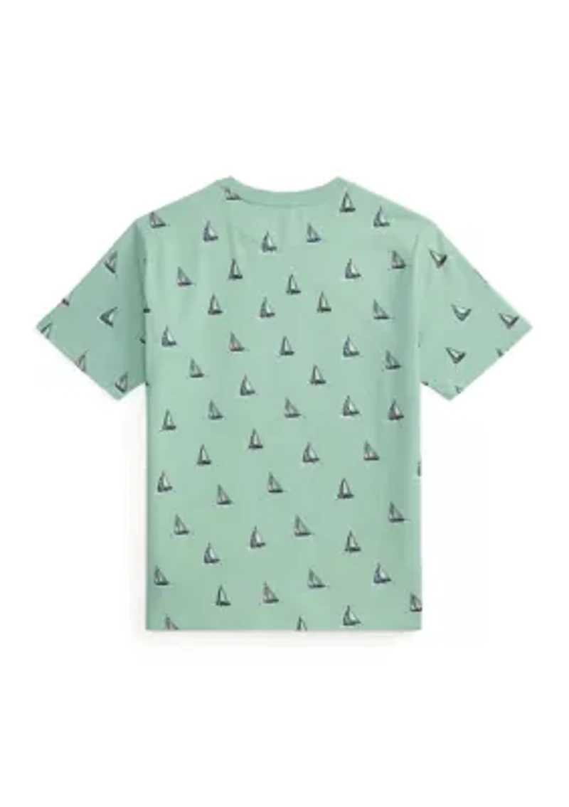Boys 8-20 Sailboat-Print Cotton Jersey Tee