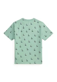 Boys 8-20 Sailboat-Print Cotton Jersey Tee