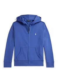 Boys 8-20 Logo French Terry Full-Zip Hoodie