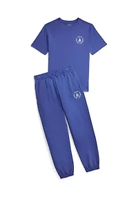 Boys 8-20 Logo Cotton Jersey Tee