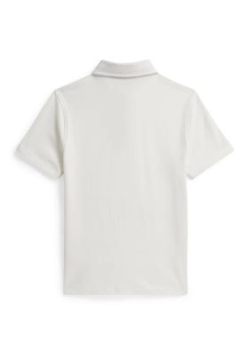 Boys 8-20 Logo Cotton Jersey Polo Shirt