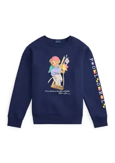 Boys 8-20 Polo Bear Fleece Sweatshirt