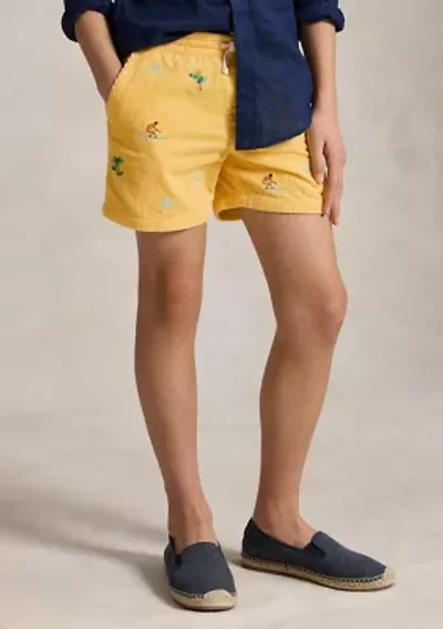 Boys 8-20 Polo Prepster Embroidered Corduroy Short
