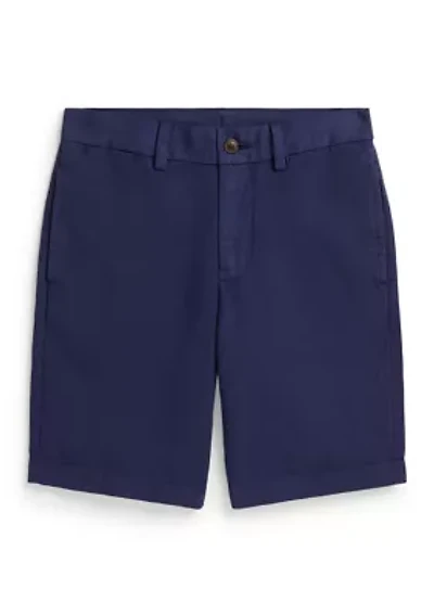 Boys 8-20 Linen-Cotton Short