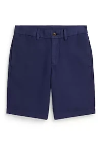 Boys 8-20 Linen-Cotton Short