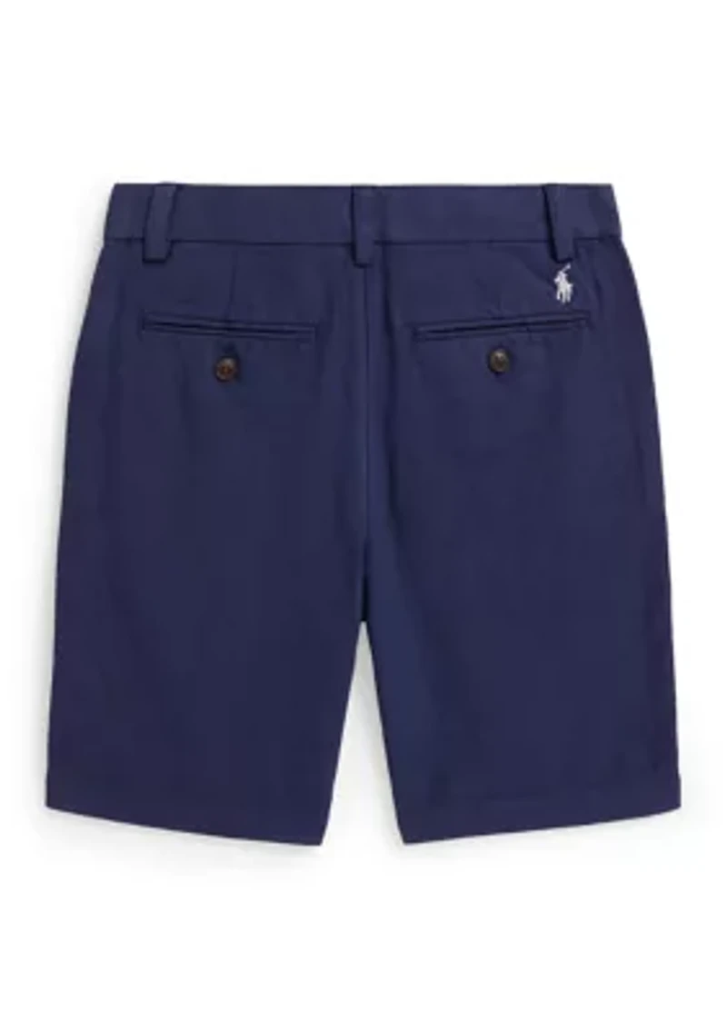 Boys 8-20 Linen-Cotton Short