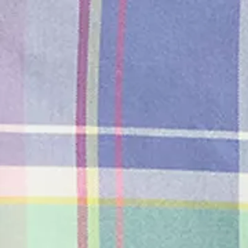 Boys 8-20 Plaid Cotton Oxford Shirt