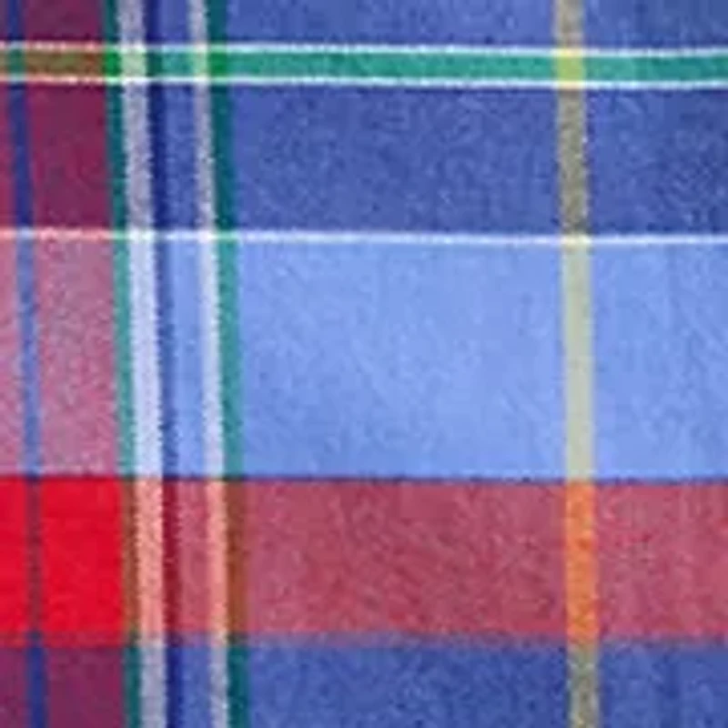 Boys 8-20 Plaid Cotton Oxford Shirt