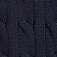 Boys 8-20 Cable-Knit Cotton Full-Zip Sweater