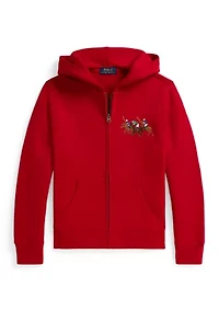 Boys 8-20 Triple-Pony Fleece Full-Zip Hoodie