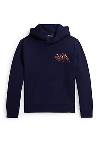 Boys 8-20 Triple-Pony Fleece Hoodie
