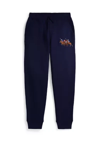 Boys 8-20 Triple-Pony Fleece Jogger Pants