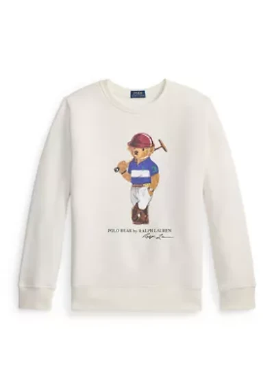 Boys 8-20 Polo Bear Fleece Sweatshirt