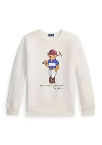 Boys 8-20 Polo Bear Fleece Sweatshirt