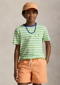 Boys 8-20 Striped Ringer T-Shirt