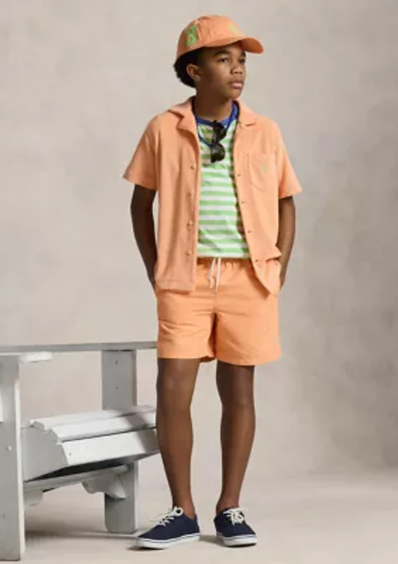 Boys 8-20 Striped Ringer T-Shirt