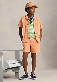 Boys 8-20 Striped Ringer T-Shirt