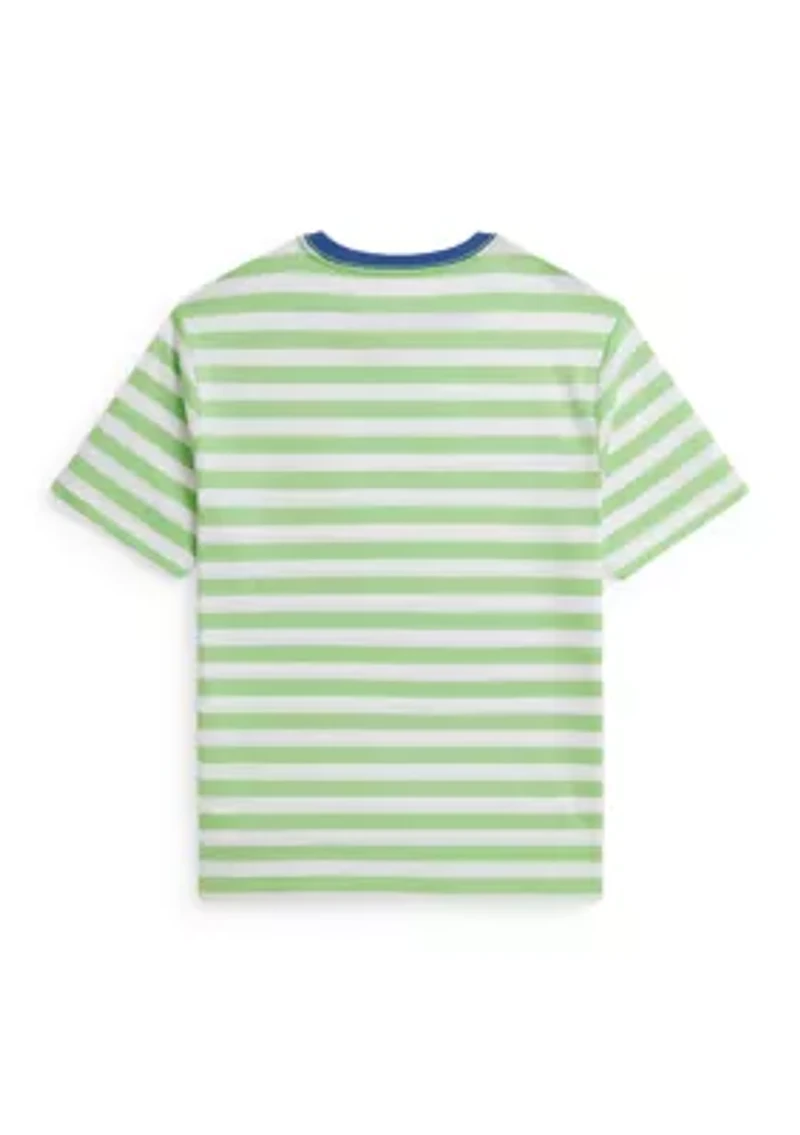 Boys 8-20 Striped Ringer T-Shirt