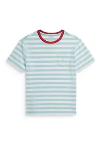Boys 8-20 Striped Ringer T-Shirt