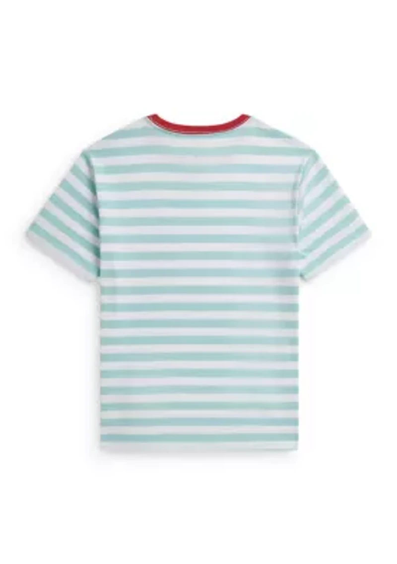 Boys 8-20 Striped Ringer T-Shirt