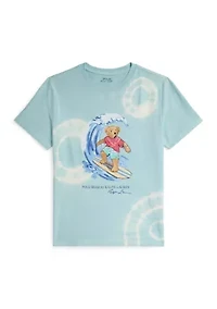 Boys 8-20 Tie-Dye Polo Bear Cotton T-Shirt