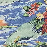 Boys - Tropical-Print French Terry Hoodie